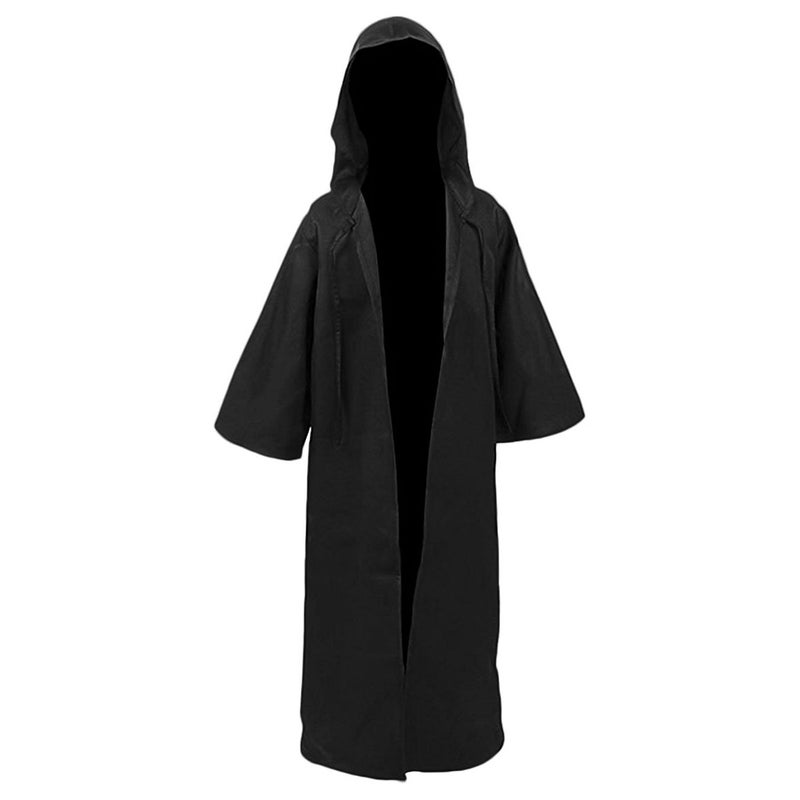 GOLDSTITCH Hooded Robe Cloak Knight Fancy Cool Cosplay Costume - Image 1